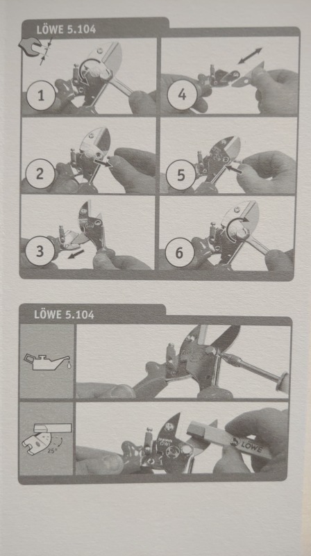 LOWEライオン剪定鋏 No.5104 小型アンビル式の性能･研ぎ方を解説 527