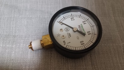 水道ホース対応の水圧計の簡単な作り方 206